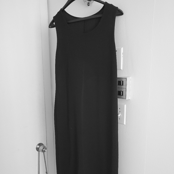Long knit black dress - Picture 1 of 1